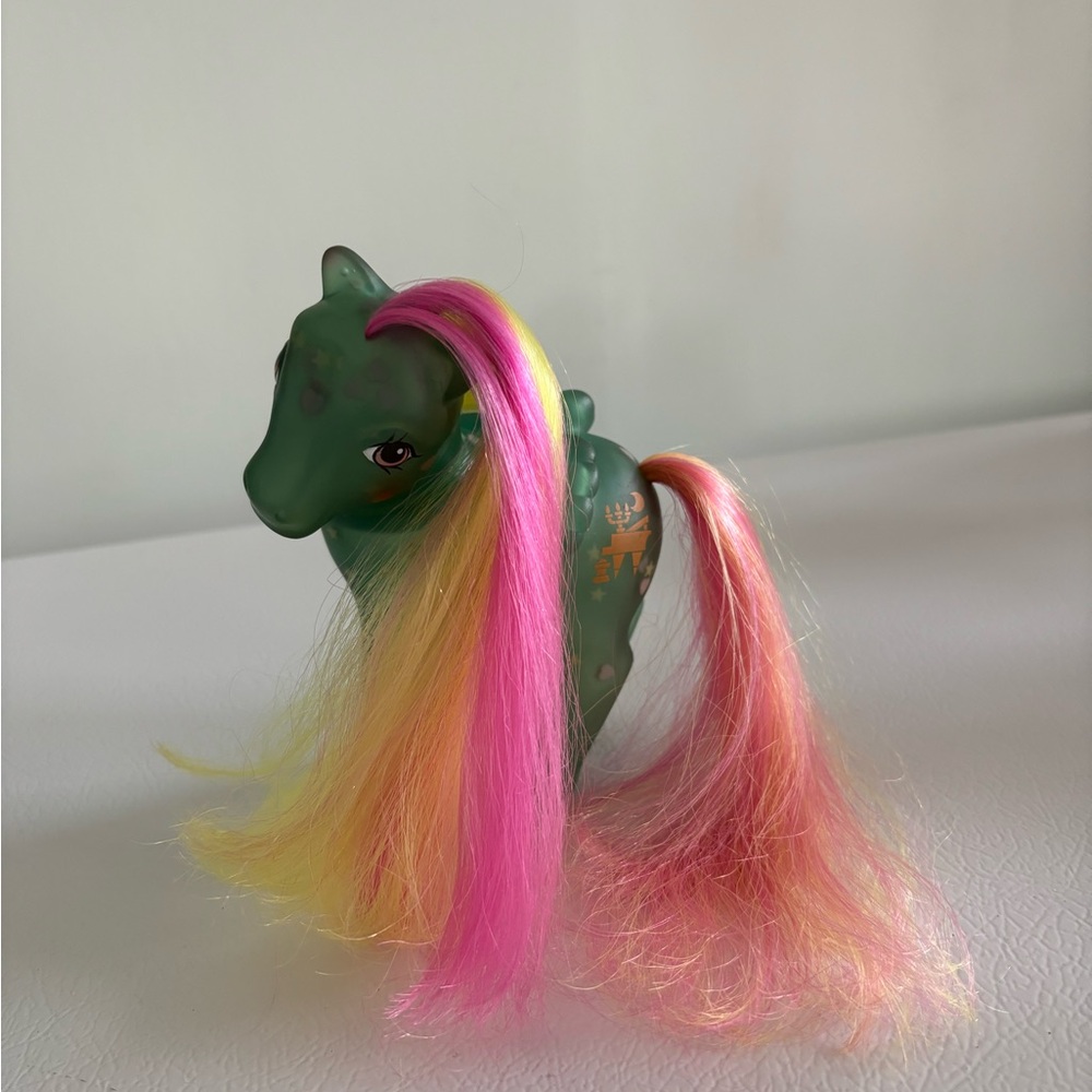 Hasbro My Little Pony Pegasus Starglow G1 1987 Glow In The Dark
